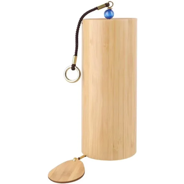 DWIH Bamboe Windgong -Yoga - Rustgevend - Prachtige Klank Beige