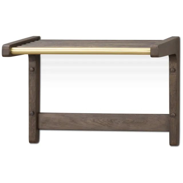 Rowico Home Inverness houten kapstok donker eiken - 45 x 32 cm
