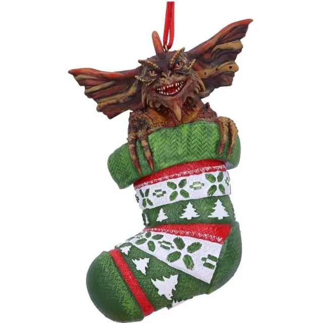 Nemesis Now Gremlins Kerstbal - Mohawk in Stocking - Meerkleurig multicolours