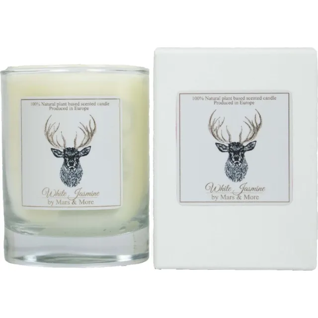 Mars & More geurkaars white jasmine h9 d8