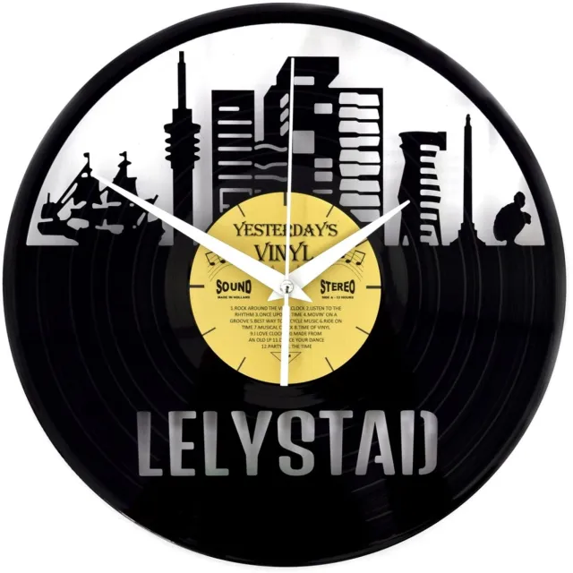 Yesterdays Vinyl Vinyl Klok Lelystad - gerecycled Vinyl
