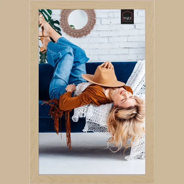HAES deco Houten fotolijst Avignon bruin voor 1 foto formaat 20x30 - SP14830