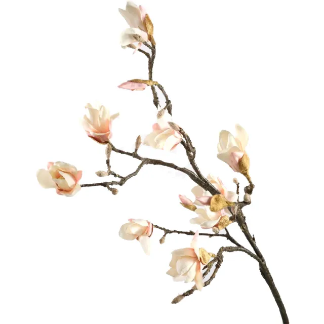 Kunstbloem Magnolia Leaf Branch