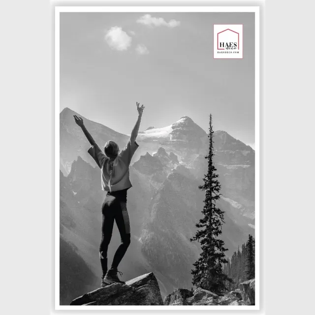 HAES deco Kunststof fotolijst 40x60 wit Easy Frame - EF9W