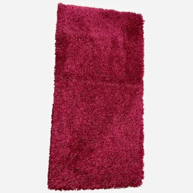 RAGOLLE Twilight Tapijt - Hoogpolig kleurvast tapijt - 65 cm x 130 cm - Type 1122 Aubergine