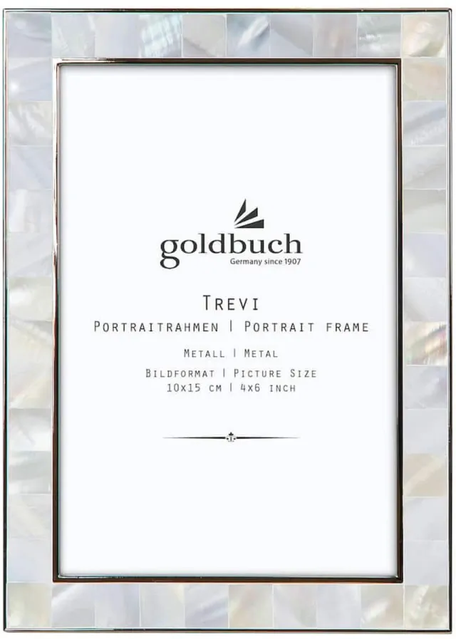 Goldbuch Fotolijst Trevi – 10x15 cm Zilver