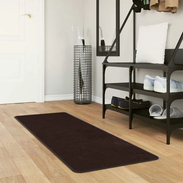vidaXL Vloerkleedloper MARSA Antraciet 50 x 200 cm Polyester en PVC, foto 2