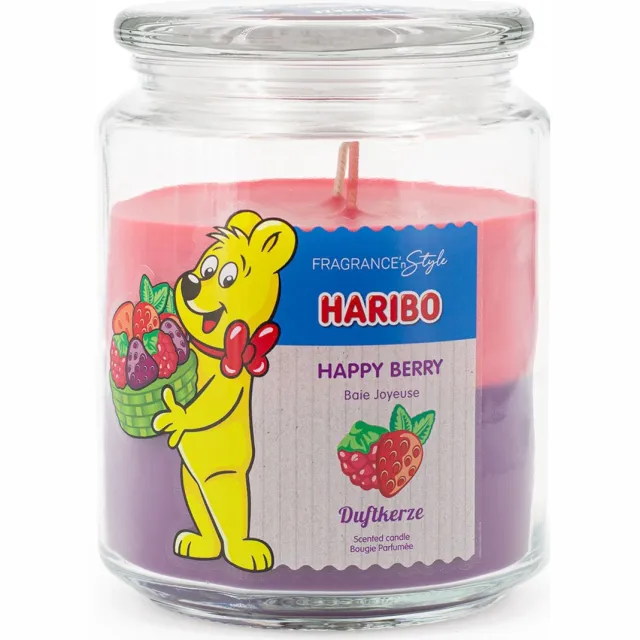Haribo Geurkaars - Happy Berry paars / roze