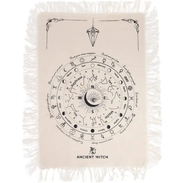 Ancient Wisdom Pendelkleed - Alziend Oog Zwart