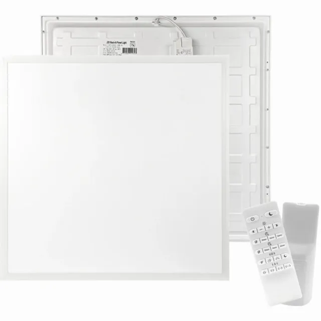 Tsong LED Paneel - 60x60 cm - 36W - 6000K Koud Wit - 110 lm/W - Met Bewegingssensor - 2 Stuks