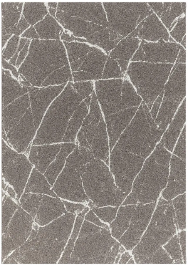 AFK Living Ultra zacht design tapijt MARBLE grijs