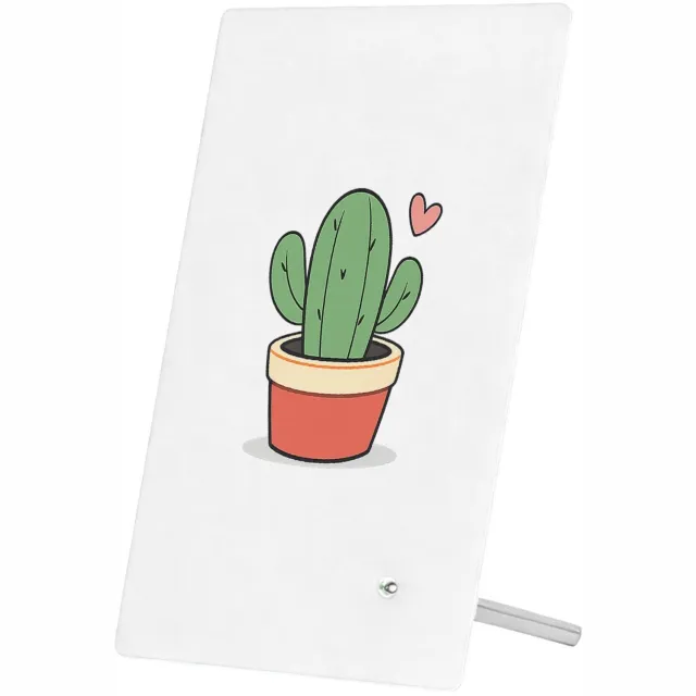 Mr Cadeautjes Glasframe 11 x 16 - design Een subtiel liefdescadeau met een compacte handgeschreven we | cadeau Wit