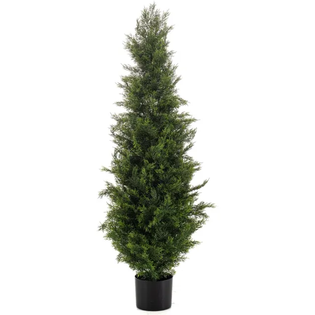 Emerald Kunstplant Conifeer UV 120cm - Kunstplant voor binnen Groen