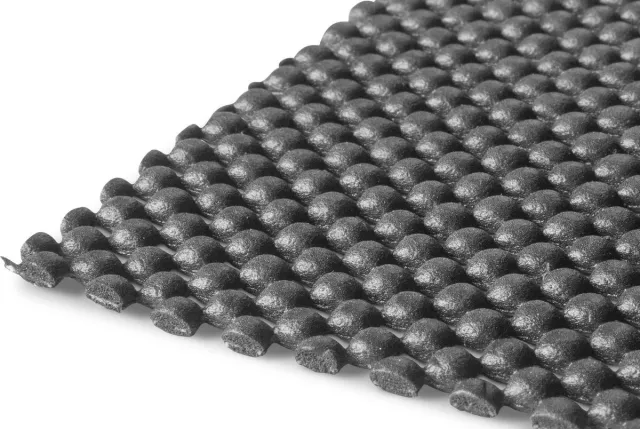 MW Tools PVC op rol 10mx1500mmx3mm geperforeerd donkergrijs MW Tools PVCRP1500