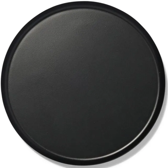 HEMA Kaarsonderzetter - Ø 25 cm - zwart (zwart)