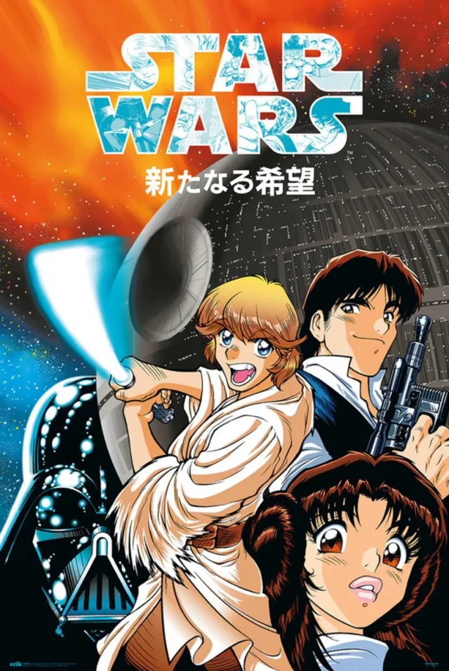 Grupo Erik Poster Star Wars - Manga A New Hope 61x91,5cm Divers