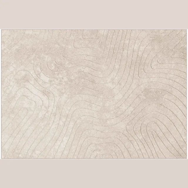 vidaXL Binnen- - en - buitenkleed - PALMERAS - Beige - 160 - x - 230 - cm - Polyester