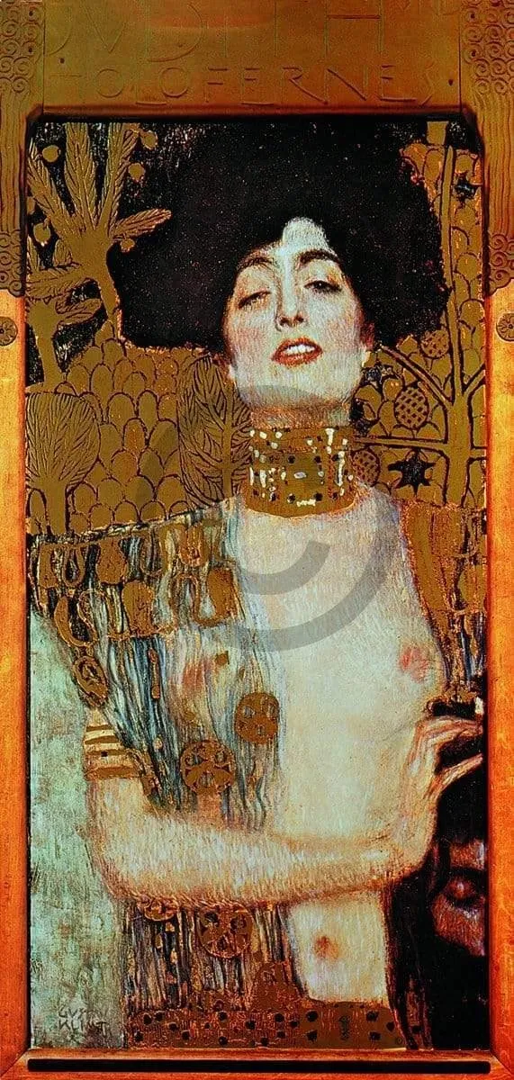 PGM Kunstdruk Gustav Klimt - Judith I 41x86cm Divers