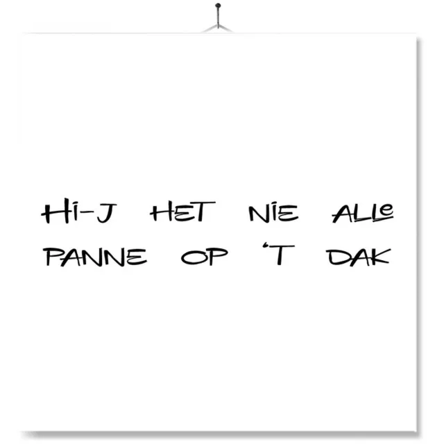 MC Living Tegel Met Opdruk | Achterhoekse Tekst Ontwerp 17