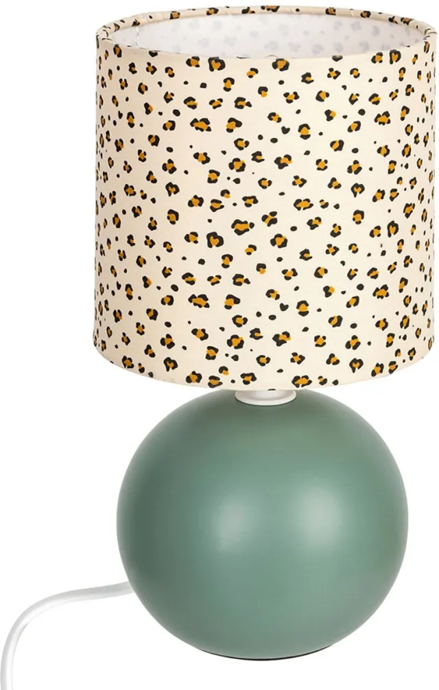 Atmosphera Créateur d'intérieur® Tafellamp Anna Luipaard Groen