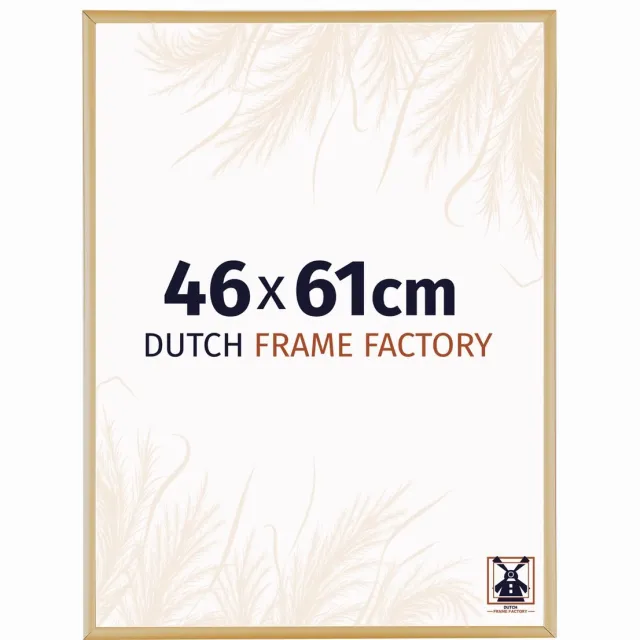 Dutch Frame Factory Fotolijst 46x61 cm - Aluminium - Goud Vintage - Kampen