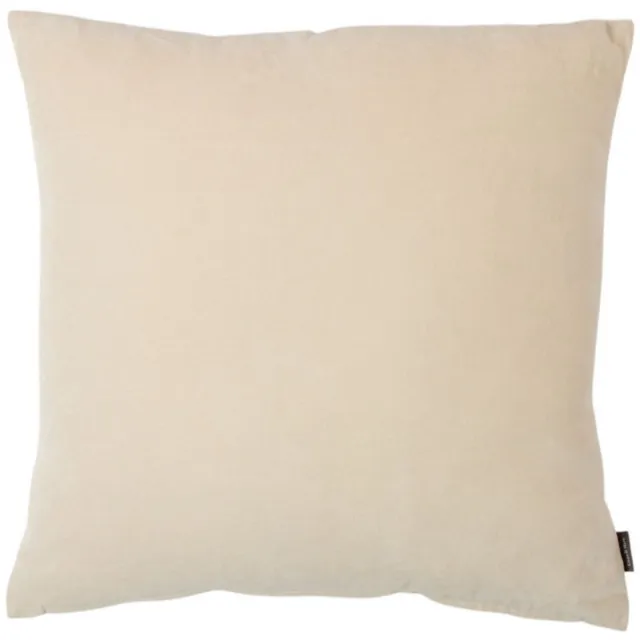 Mars & More Solid velvet birch cushion 45x45 cm Gebroken wit