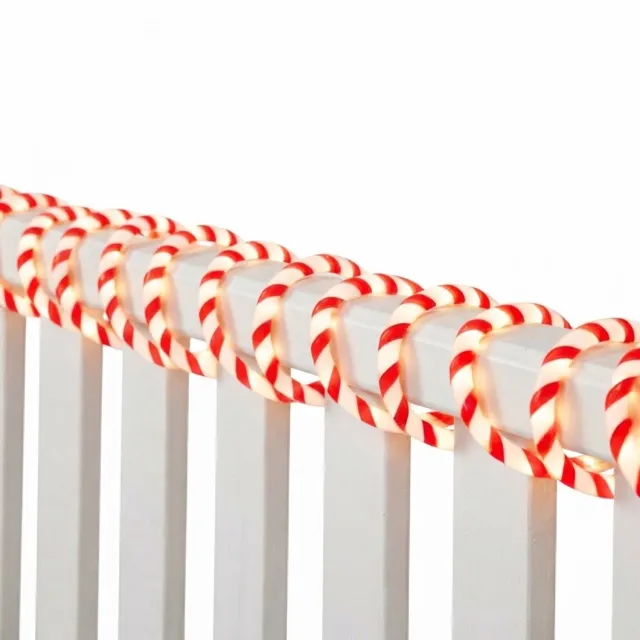 Sloosh kerstverlichting - 40FT/ 12m - Lichtslang - 360 LED - Waterdicht - Kerstverlichting buiten - geeft direct kerstfeer - Rood & warm Wit