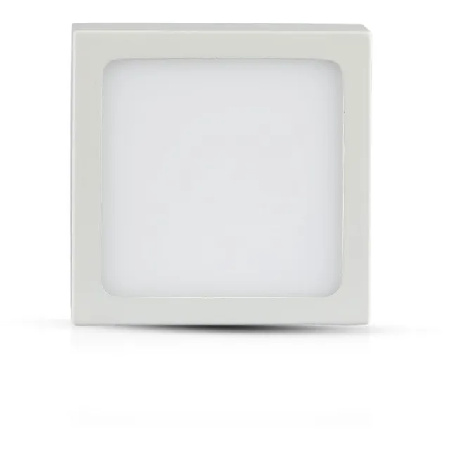 V-TAC VT-1205 SQ LED Vierkant Minipaneel | Slank Oppervlak | IP20 | Wit | 12W | 900 Lumen | 6400K
