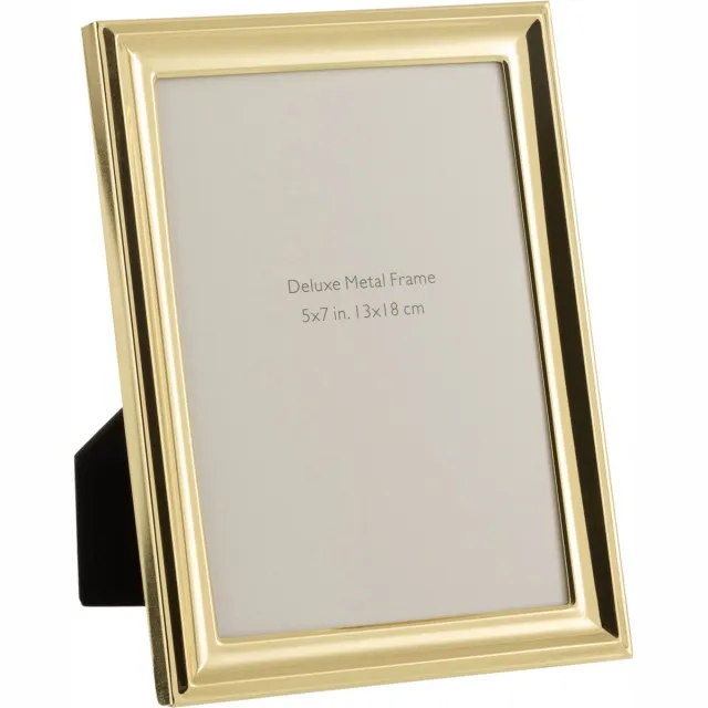 J-Line fotolijst Klassiek - metaal - goud - medium - 2 stuks
