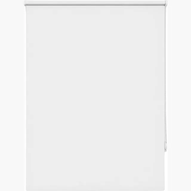 Happiq Verduisteringsrolgordijn 90x130 cm Wit – Thermische Isolatie