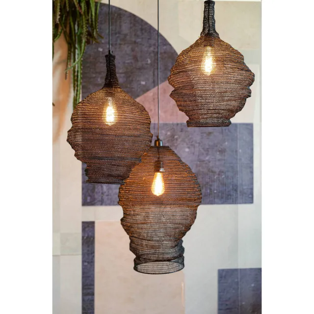 Housecraft Living Lena Hanglamp M Zwart