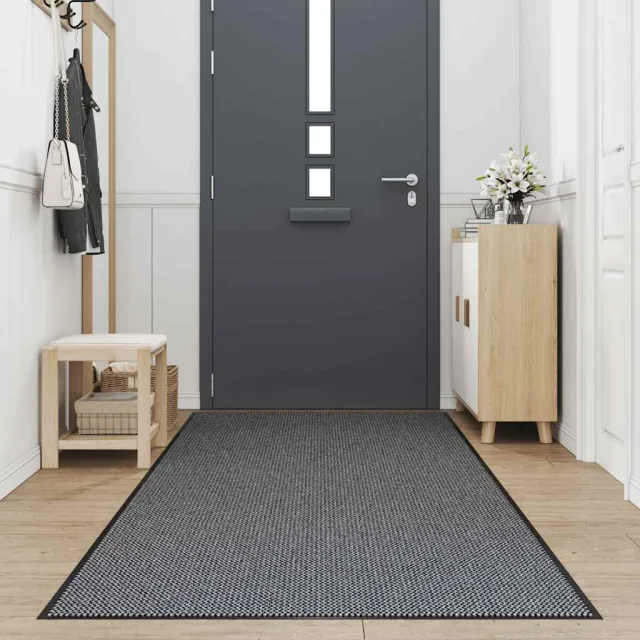 vidaXL Deurmat 115x500 cm antracietkleurig Anthraciet