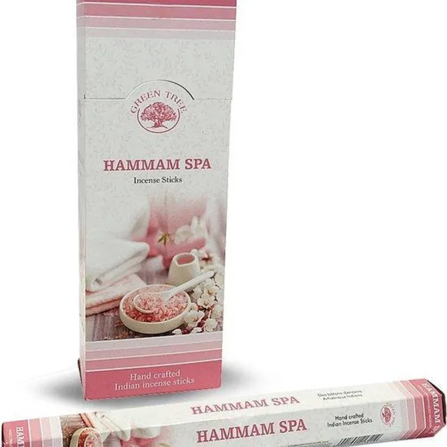Green Tree Wierook hammam spa 20 Stuks bruin/zwart
