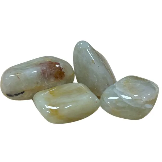 Ruben Robijn Beryl trommelstenen 250 gr. (mt3) Groen