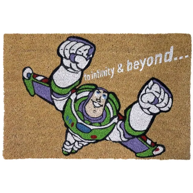 Pixar/Disney Deurmat Buzz Lightyear ‘To infinity and beyond’ Kokos
