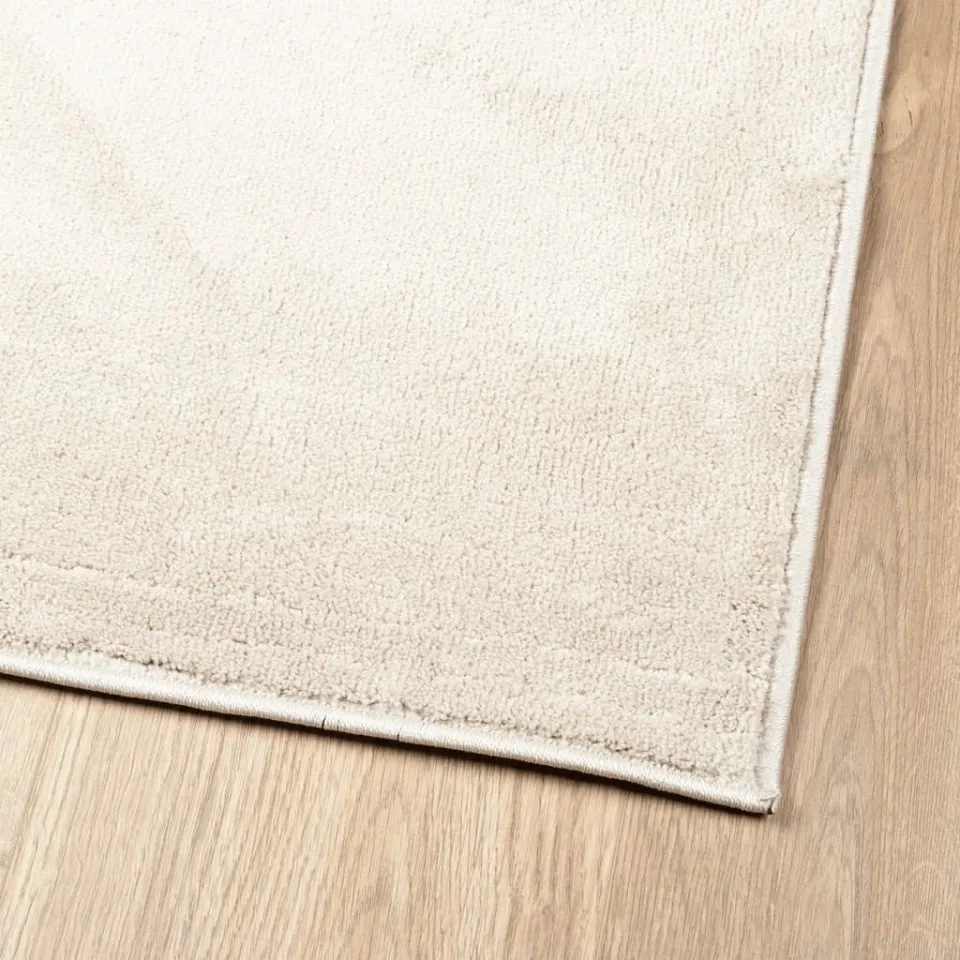 vidaXL Vloerkleed OVIEDO laagpolig 140x200 cm beige, foto 4