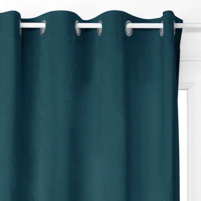 Atmosphera Créateur d'intérieur® Verduisterend fluwelen gordijn Grijs