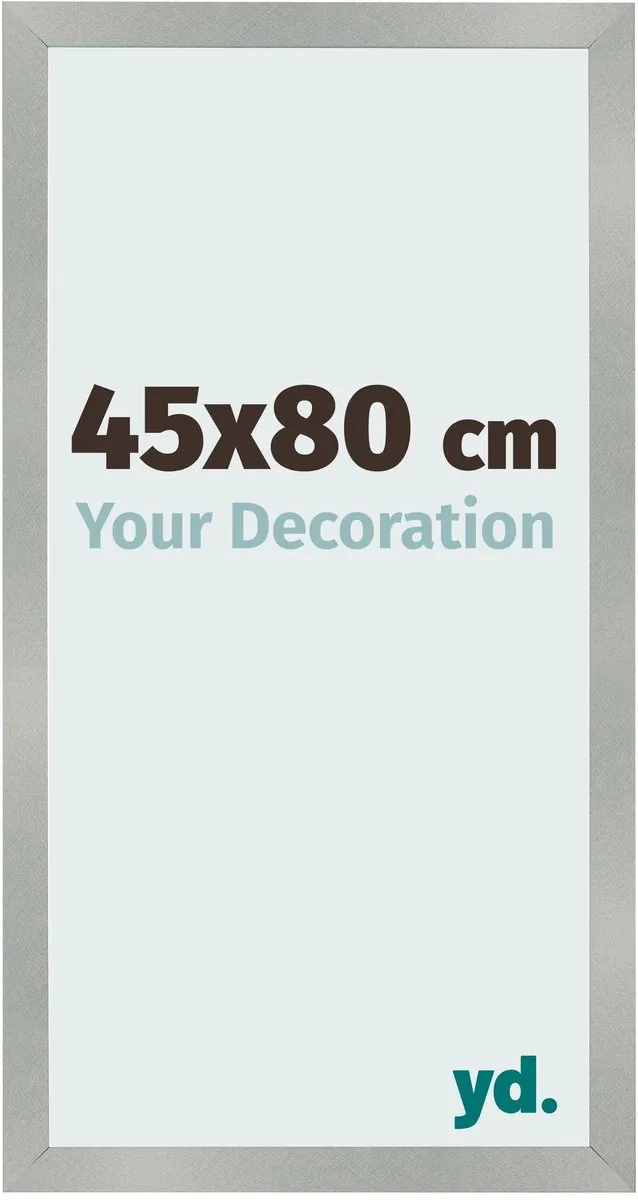yd. Your Decoration - Fotolijst 45x80 cm - MDF - Aluminium Geborsteld - Bologna