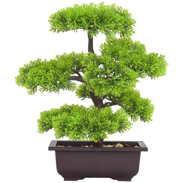 Bonsai Kunstplant Bonsai - Milieuvriendelijk - Realistisch - 1 stuk Groen