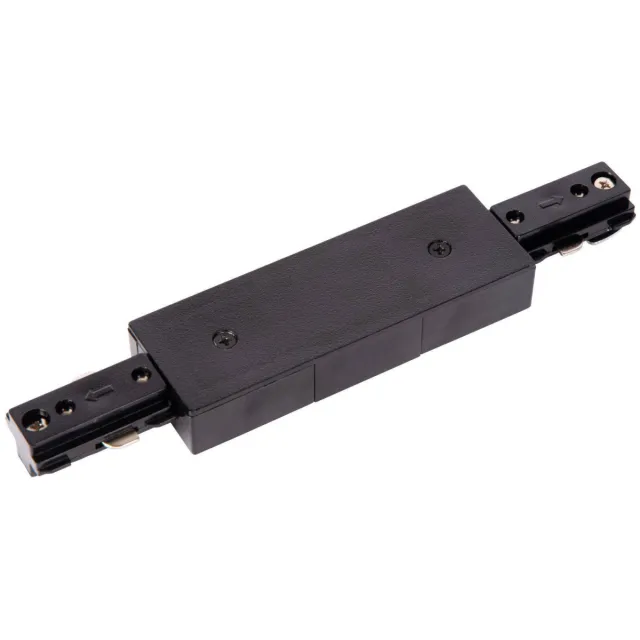 Lucide TRACK Startvoeding - 1-fase railsysteem / Railverlichting - Dubbel - Zwart (Uitbreiding)