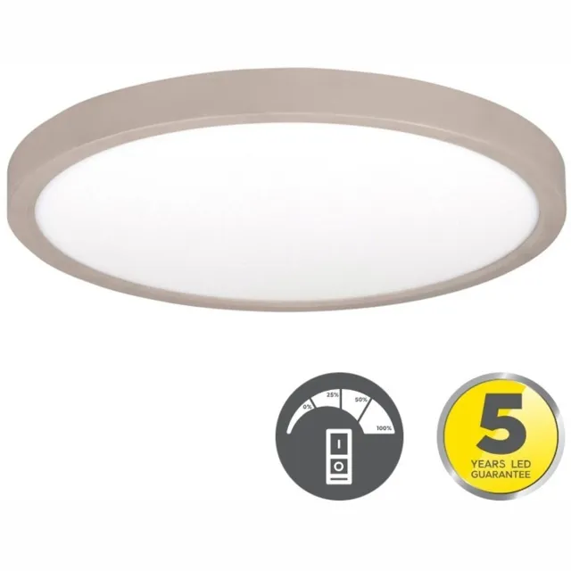 Highlight Plafondlamp Piatto Ø 44,5 cm 3 step DIM beige