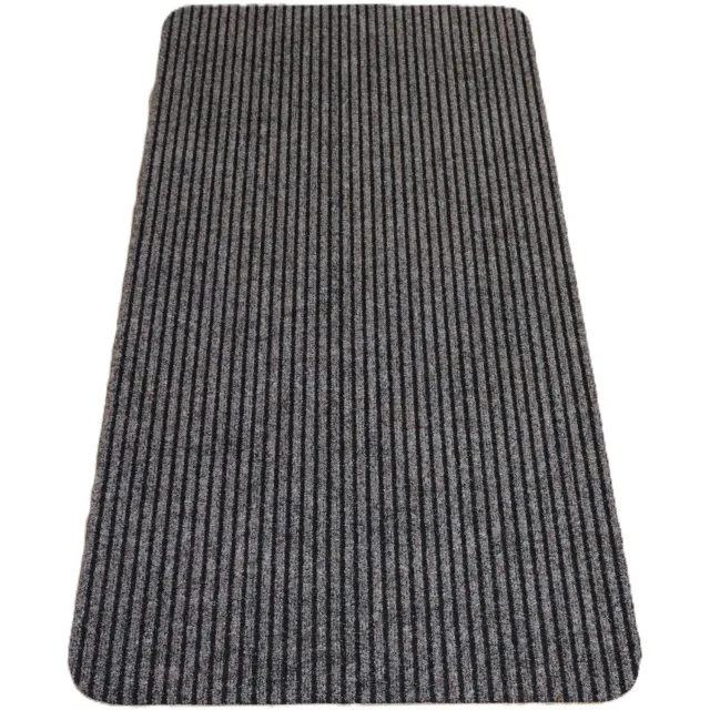 Prima Heavy Duty - Deurmat - Loper - Schraapmat - Ribbel - zwart - bruin - beige - taupe - 70x140cm - antislip