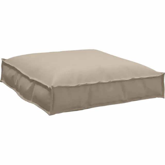 vidaXL Kussen Oxford Stof Taupe 70 x 70 x 12 cm