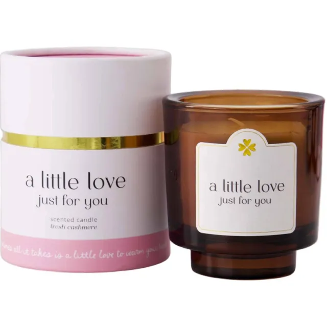 Zusss geurkaars A little love just for you Roze