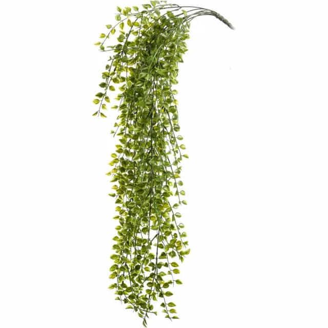 Emerald Fleurdirect Hangplant Ficus - Polyester - Groen - 0 x 80 x 0 cm (BxHxD)