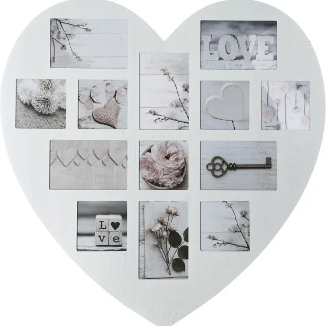 Atmosphera HART houten fotolijst wit