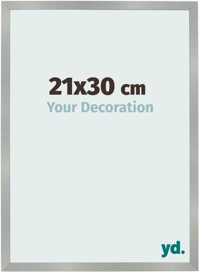 yd. Your Decoration - Fotolijst 21x30 cm - MDF - Aluminium Geborsteld - Bologna