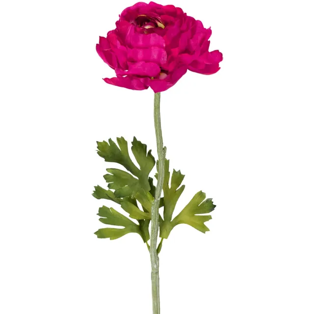 Viana Kunstmatige ranunculus als enkele bloem voor een tijdloze en veelzijdi roze