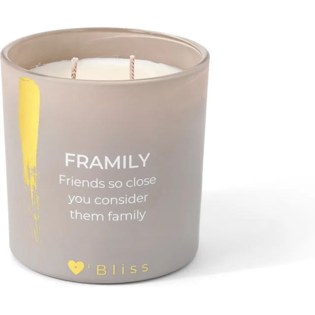 O'Bliss Candle XL - Framily taupe