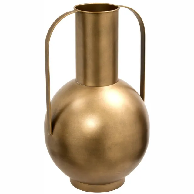 Atmosphera Créateur d'intérieur® Metalen vaas Barrel, hoogte 42,5 cm, verguld Doré